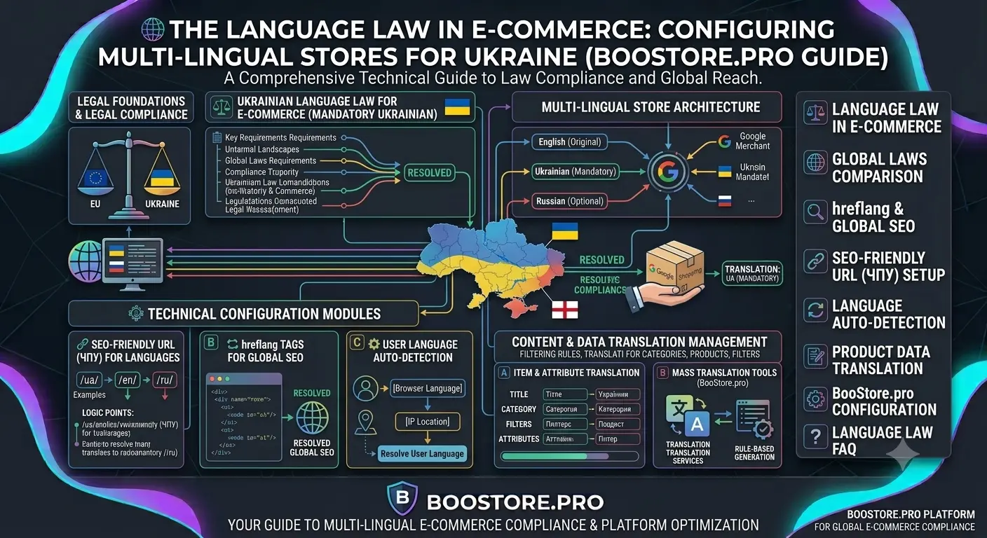 Закон о языке в e-commerce: настройка мультиязычности интернет-магазина по правилам Украины