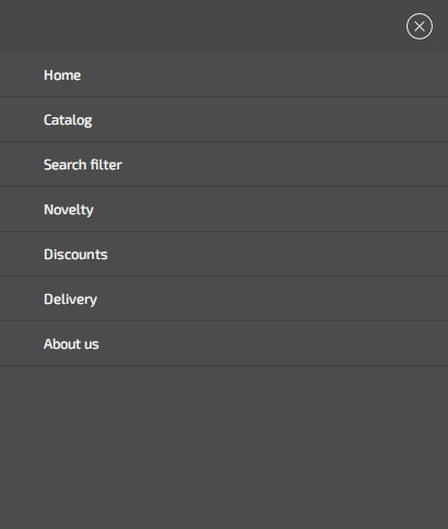Creating a mobile menu